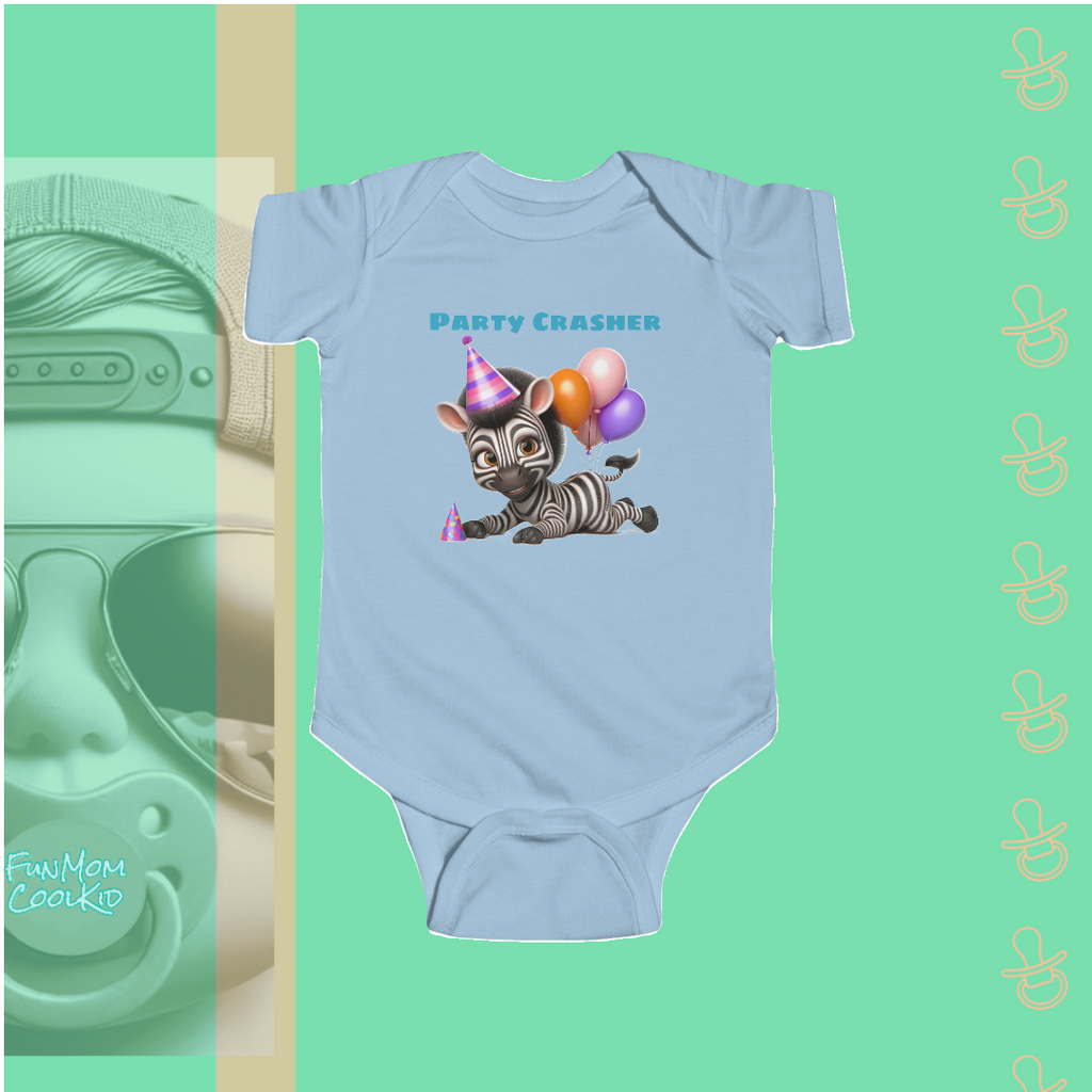 Party Crasher | Infant Bodysuit - FunMomCoolKid