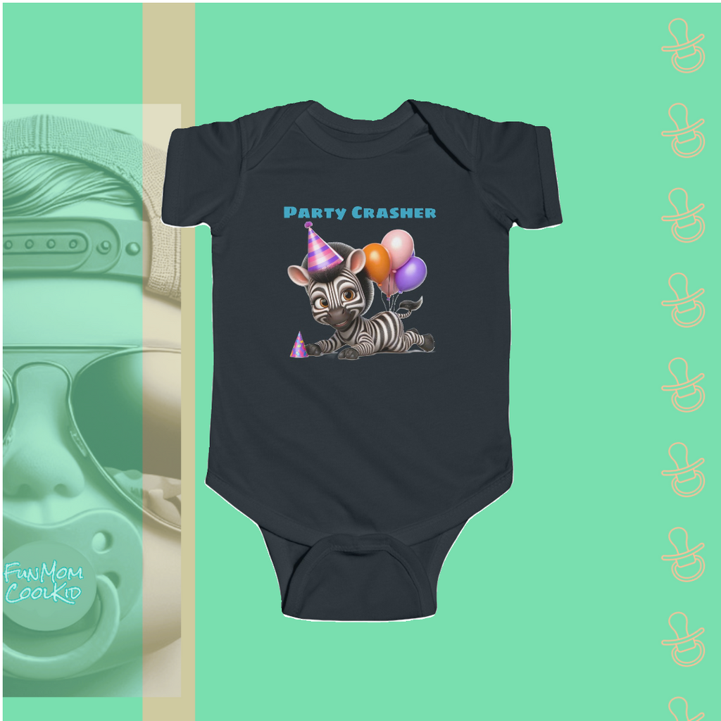 Party Crasher | Infant Bodysuit - FunMomCoolKid