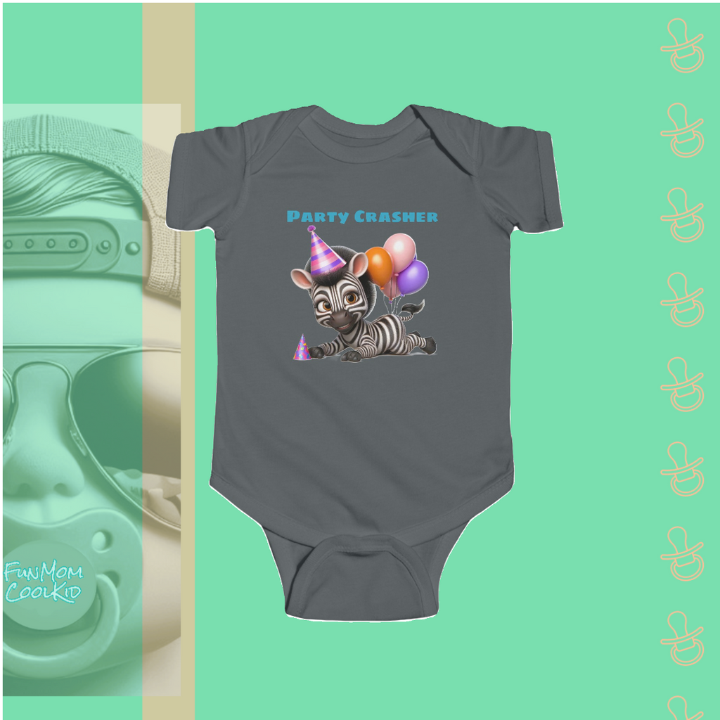 Party Crasher | Infant Bodysuit - FunMomCoolKid