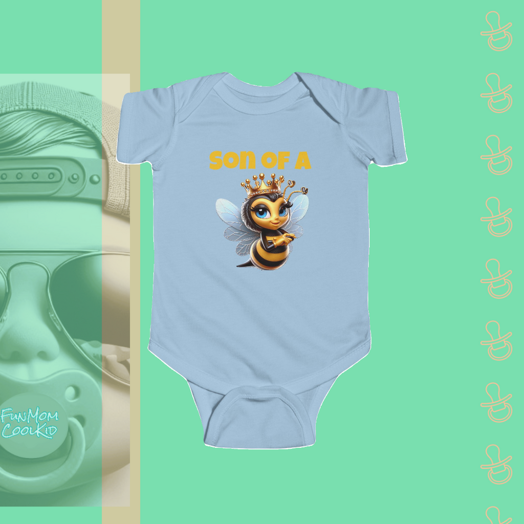 Son of a Bee | Infant Bodysuit - FunMomCoolKid