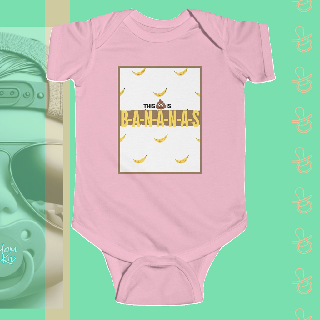 This Shhh is Bananas | Infant Bodysuit - FunMomCoolKid