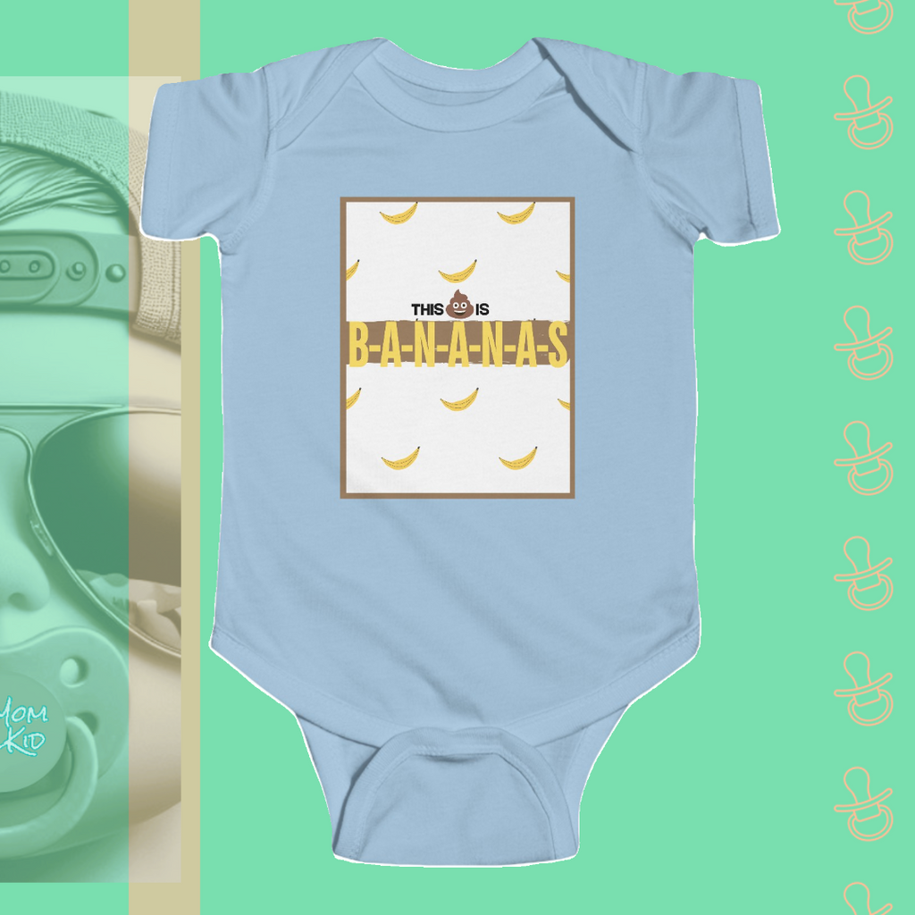 This Shhh is Bananas | Infant Bodysuit - FunMomCoolKid