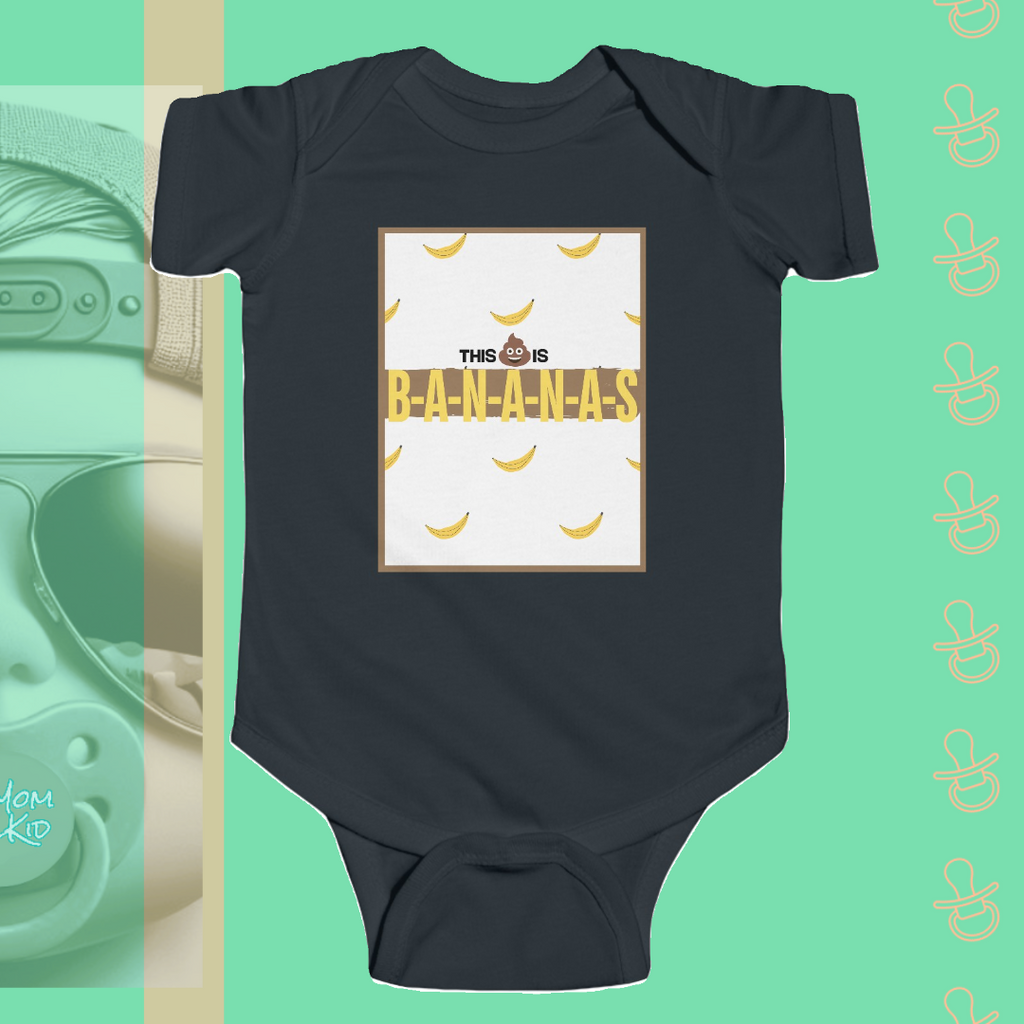 This Shhh is Bananas | Infant Bodysuit - FunMomCoolKid