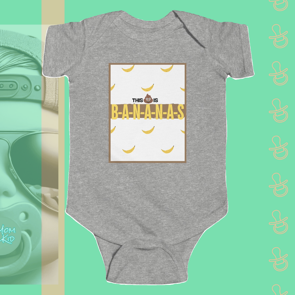 This Shhh is Bananas | Infant Bodysuit - FunMomCoolKid