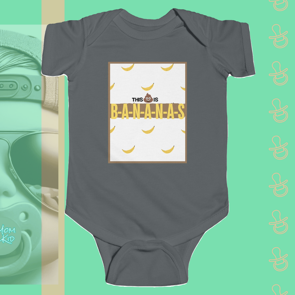 This Shhh is Bananas | Infant Bodysuit - FunMomCoolKid