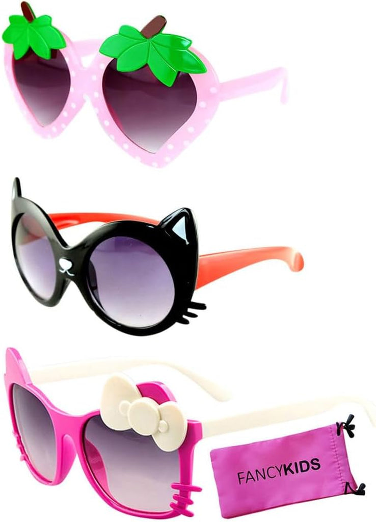 Cute Cat Strawberry Sunglasses - FunMomCoolKid