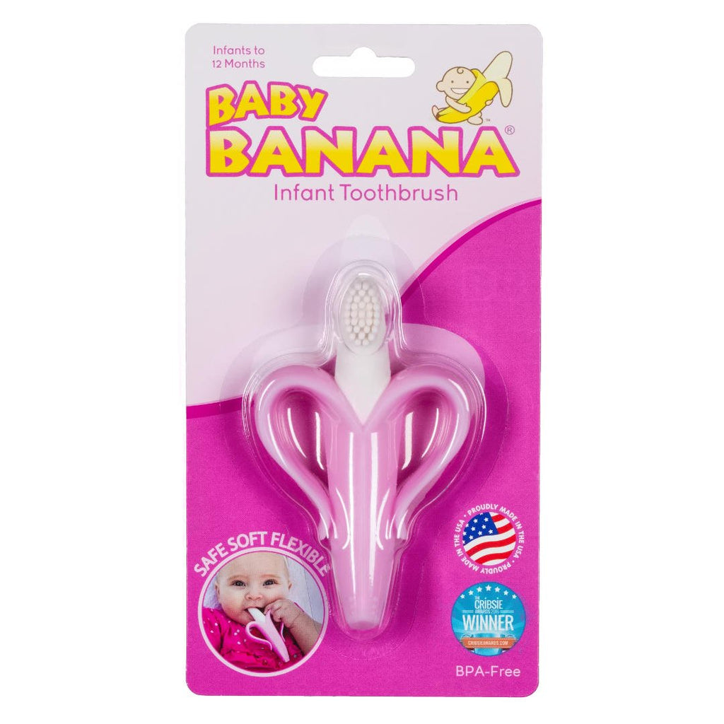 Baby Banana Teether Brush - FunMomCoolKid