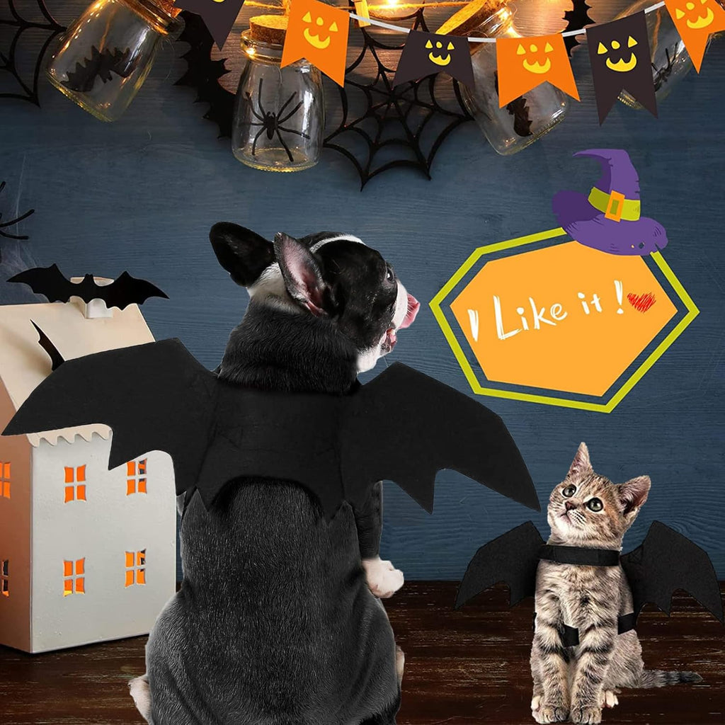 Bat Wings Pet Costume - FunMomCoolKid