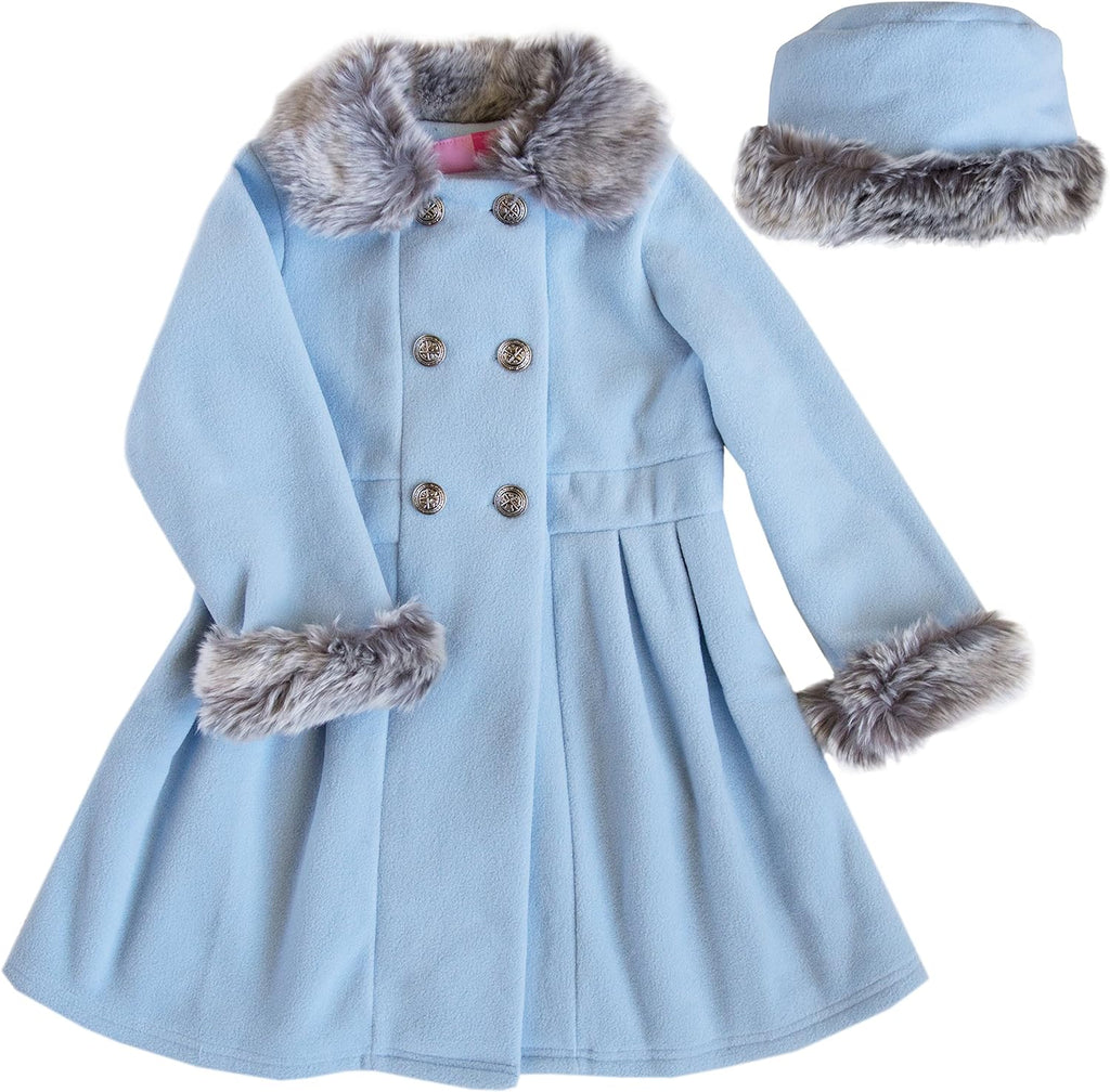 Elegant Toddler Fleece Coat Set - FunMomCoolKid