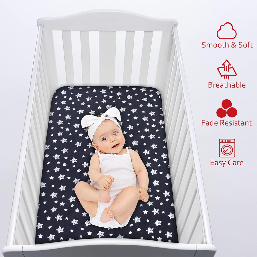 CozyStar Microfiber Crib Sheet - FunMomCoolKid