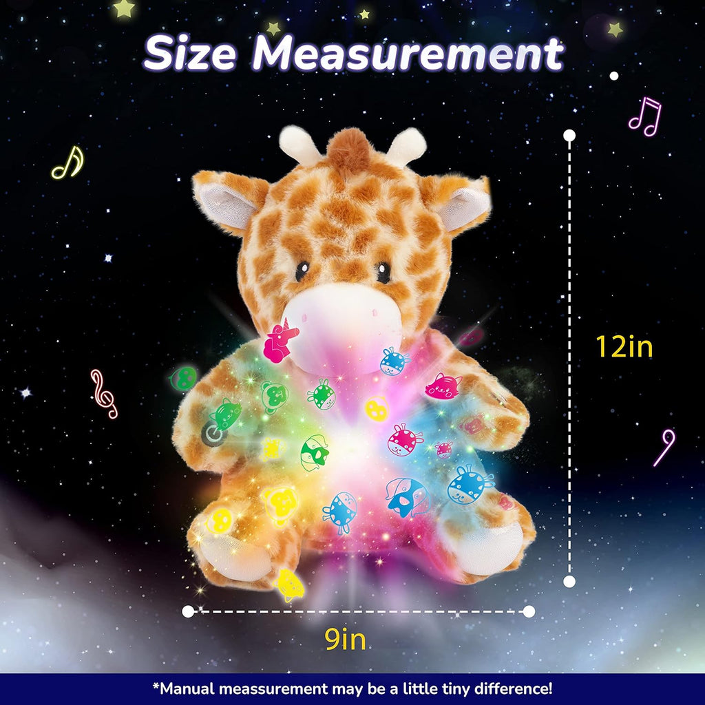 Giraffe Star Projector Plush - FunMomCoolKid