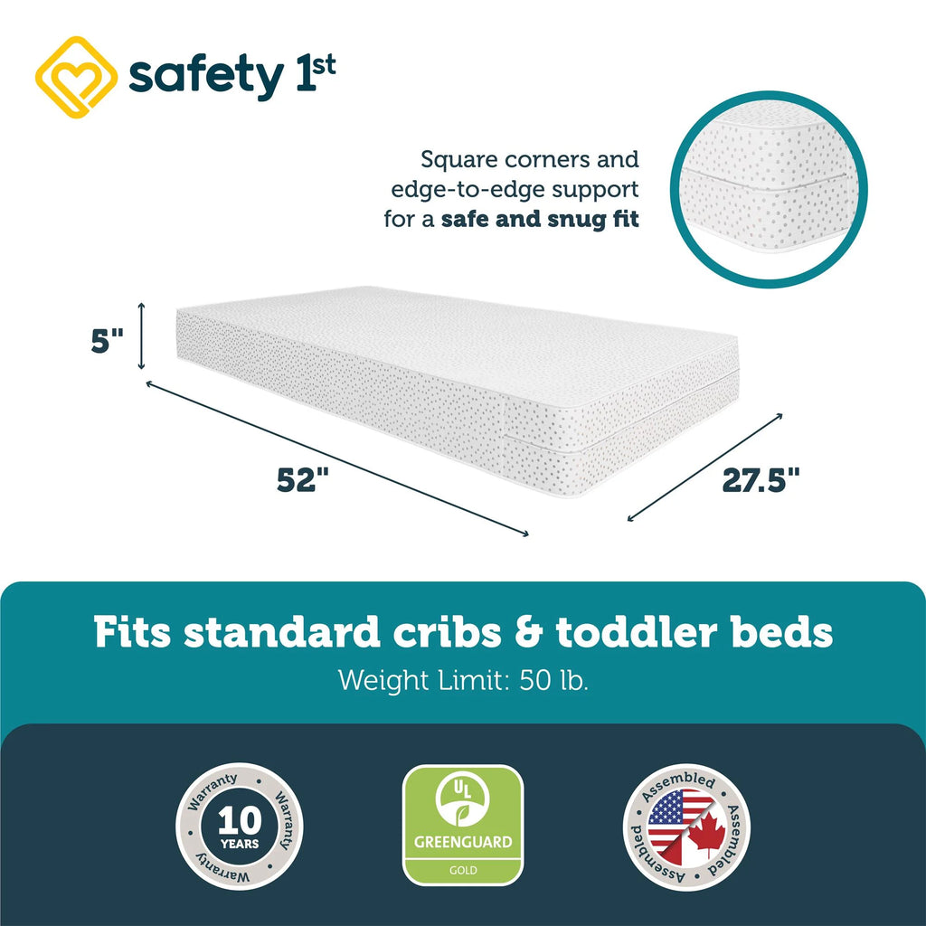 Sweet Dreams Mattress with Waterproof Cover - FunMomCoolKid