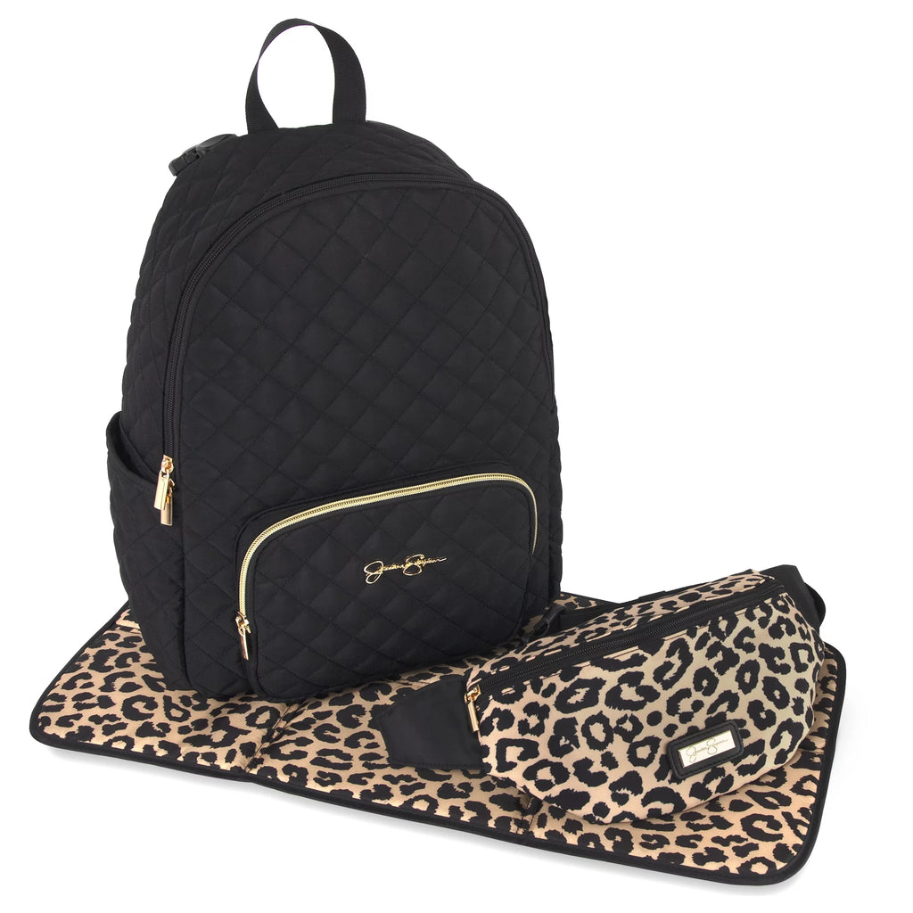 Jessica Simpson Quilted Diaper Bag - FunMomCoolKid