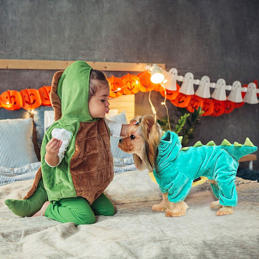 Dino Hoodies for Pets (Small Dog or Cat) - FunMomCoolKid