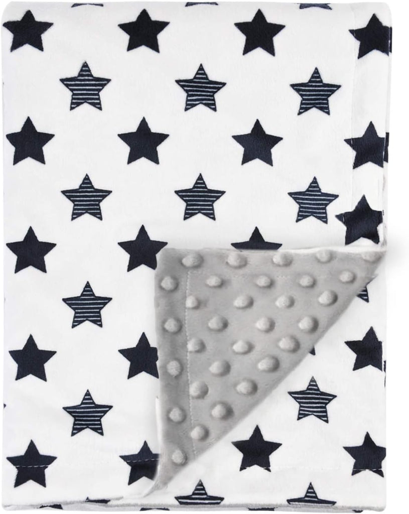 CozyStar Minky Baby Blanket - FunMomCoolKid