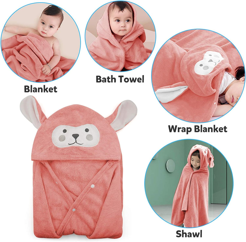 CuddleCloud Baby Bath Towel - FunMomCoolKid