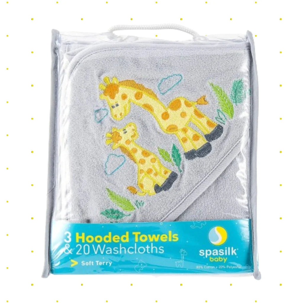 Giraffe Baby Bath Set - FunMomCoolKid