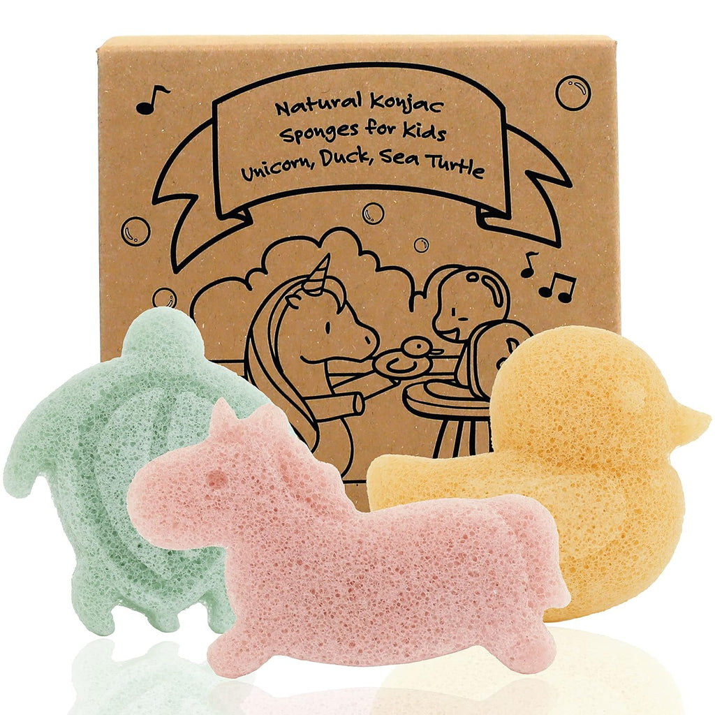 Konjac Baby Bath Sponges - FunMomCoolKid