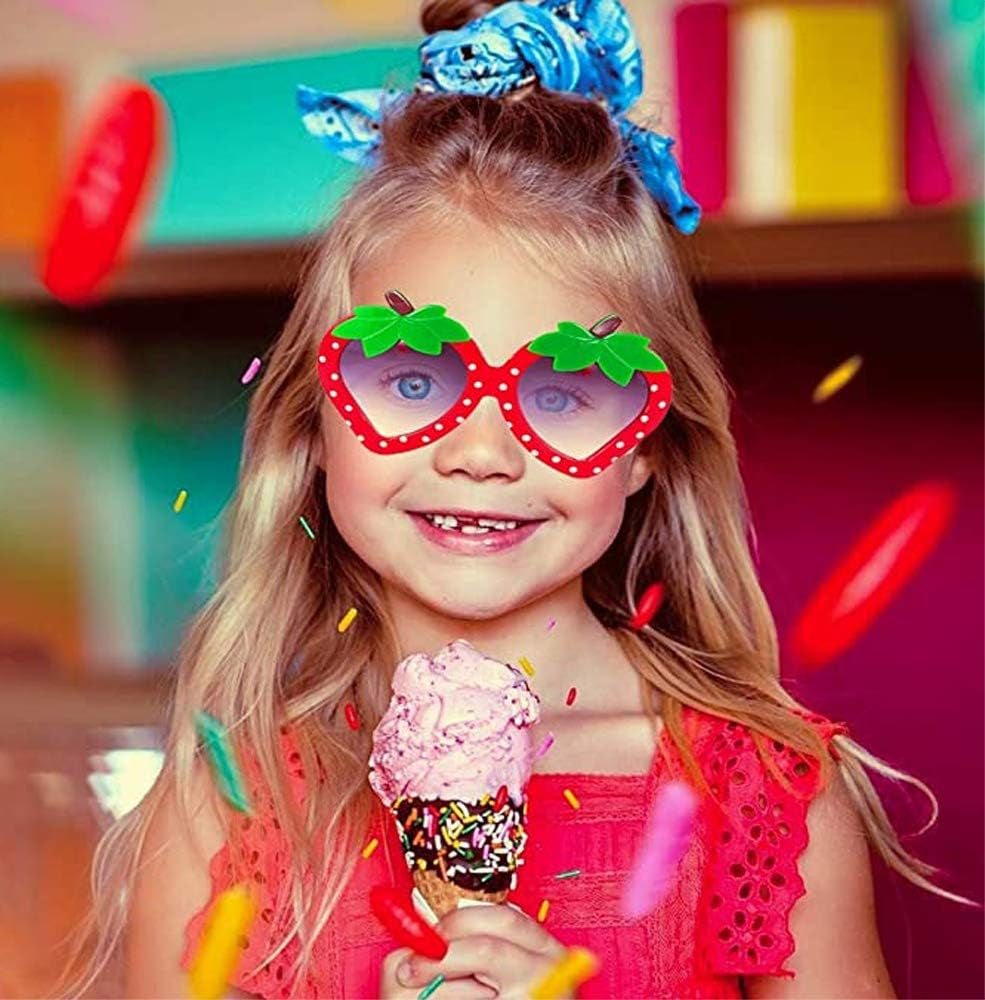 Cute Cat Strawberry Sunglasses - FunMomCoolKid