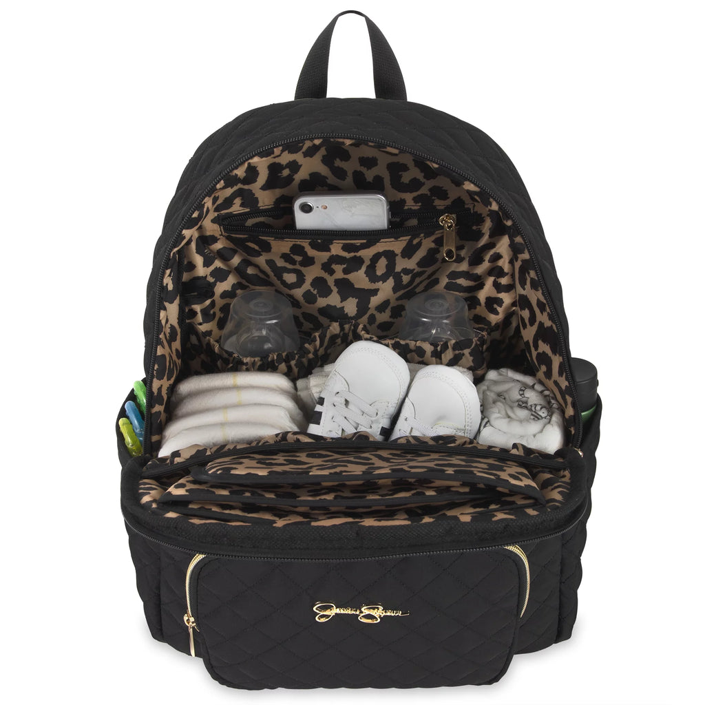 Jessica Simpson Quilted Diaper Bag - FunMomCoolKid