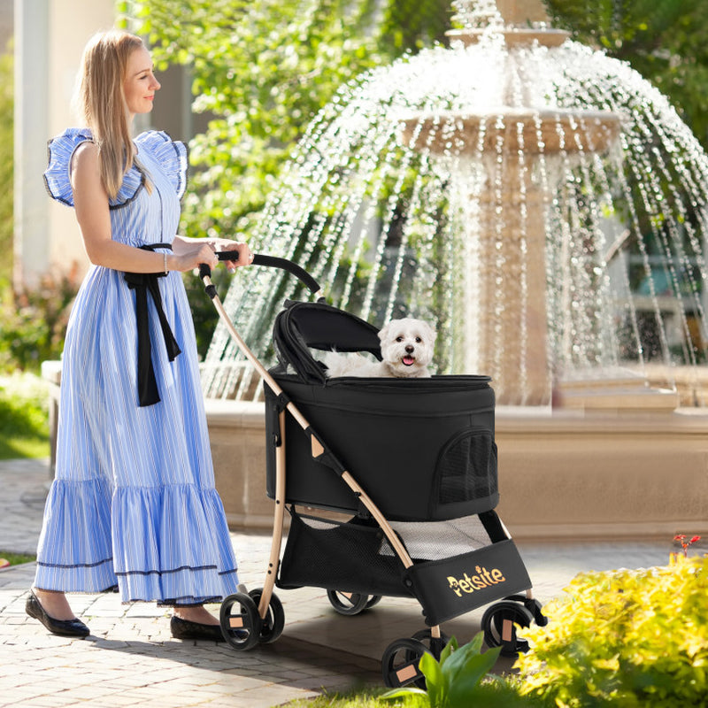 Ultimate Pet Travel Stroller - FunMomCoolKid