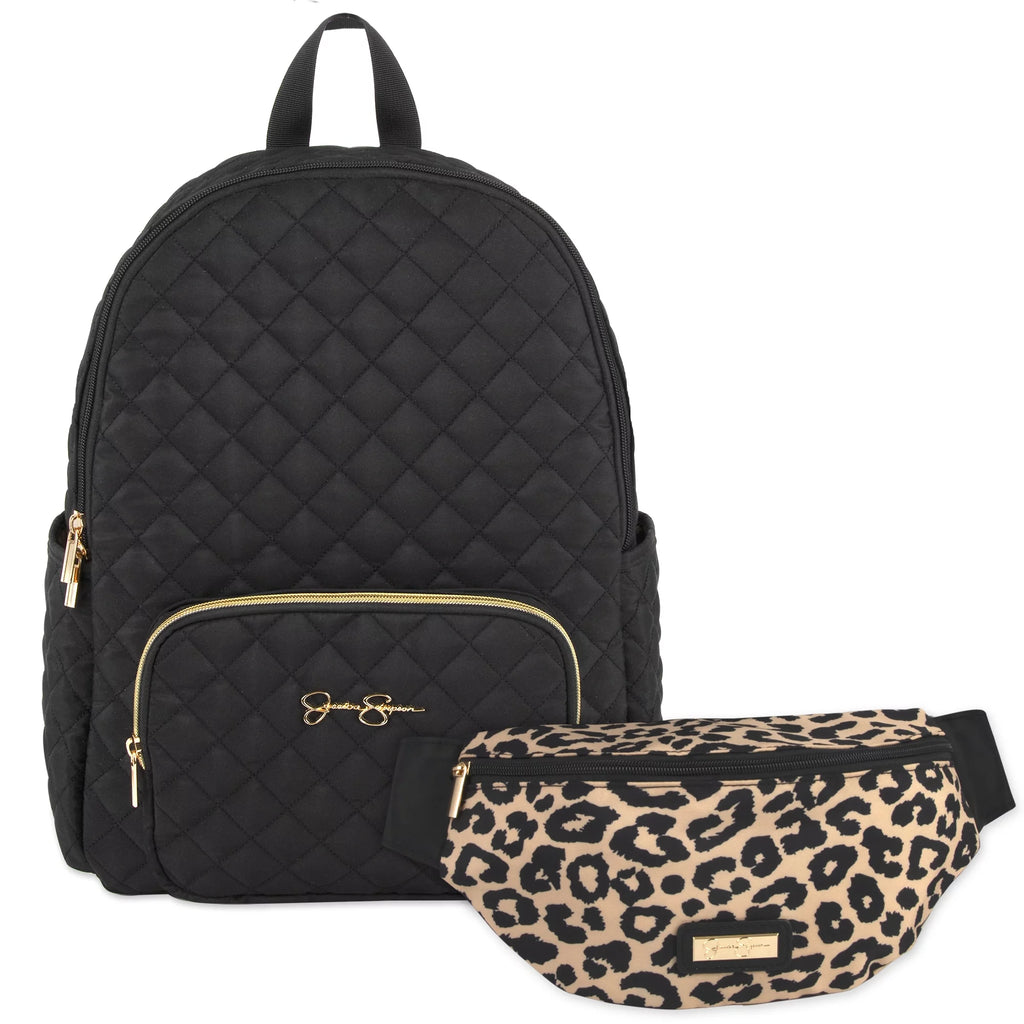 Jessica Simpson Quilted Diaper Bag - FunMomCoolKid