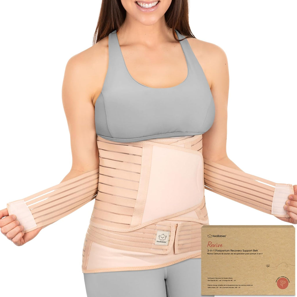 KeaBabies 3-in-1 Postpartum Wrap - FunMomCoolKid